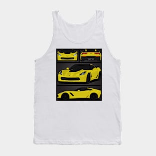 Z06 YELLOW Tank Top